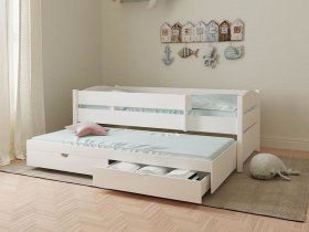 Кровать двухуровневая с ящиками «Лапландия» в Багане - bagan.mebel-nsk.ru | фото