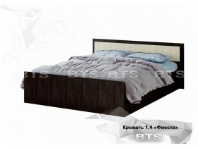 Кровать двуспальная 1,4м Фиеста (BTS) в Багане - bagan.mebel-nsk.ru | фото