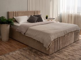Кровать двуспальная 1,4м с подъем. мех. Леванте в Багане - bagan.mebel-nsk.ru | фото