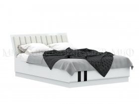 Кровать двуспальная с орт.осн. 1,6м Магнолия в Багане - bagan.mebel-nsk.ru | фото
