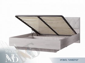 Кровать двуспальная с подъем. мех. 1,6 м  Кимберли КР-13 в Багане - bagan.mebel-nsk.ru | фото