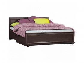 Кровать двуспальная с подъемным механизмом Верди СБ-1463/1 в Багане - bagan.mebel-nsk.ru | фото