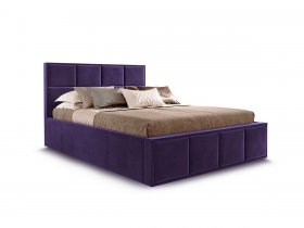 Кровать мягкая 1,6 Октавия стандарт, вар.3 в Багане - bagan.mebel-nsk.ru | фото