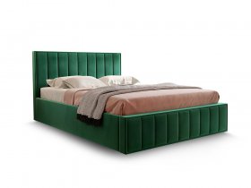 Кровать мягкая 1,6 Вена стандарт, вар.1 в Багане - bagan.mebel-nsk.ru | фото