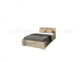 Кровать с ортопед. осн. 1,2м Ривьера в Багане - bagan.mebel-nsk.ru | фото