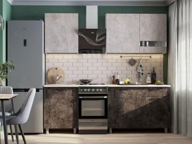 Кухонный гарнитур Розалия 1,7м (со столешницей) в Багане - bagan.mebel-nsk.ru | фото