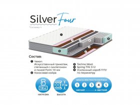 Матрас Silver Four в Багане - bagan.mebel-nsk.ru | фото
