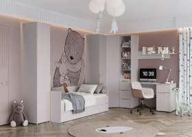 Модульная детская «Тефия» (тефия/софт сантьяго) в Багане - bagan.mebel-nsk.ru | фото