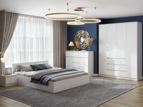Модульная спальня Ницца в Багане - bagan.mebel-nsk.ru | фото
