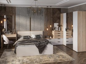 Модульная спальня Норд в Багане - bagan.mebel-nsk.ru | фото