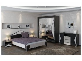 Модульная спальня Верона (Линаура) в Багане - bagan.mebel-nsk.ru | фото