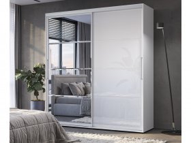 Шкаф-купе Крафт-6 2,0м (белый) в Багане - bagan.mebel-nsk.ru | фото