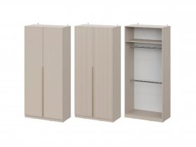 Шкаф ШК-100 Эккервуд (меланж) в Багане - bagan.mebel-nsk.ru | фото